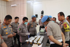 Anggota dan PJU Polres Ogan Illr Di Tes Urine  Secara Mendadak, Ini Hasilnya!