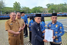 2249 Tenaga PPPK Paruh Waktu di  Ogan Ilir Dilantik.