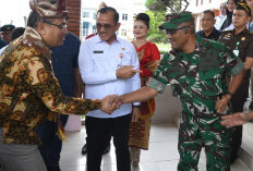 Danrem 044/Gapo Sambut Kedatangan Duta Besar India untuk Indonesia