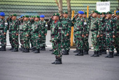 Melalui Upacara 17-an, Danrem 044/Gapo Sampaikan Arahan Strategis Pangdam II/Swj