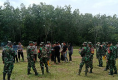 Lahan Koperasi Merah Putih di Desa Sukananti Ogan Ilir,  Diukur Ulang