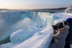 Fenomena Alam, Air Terjun Niagara Membeku