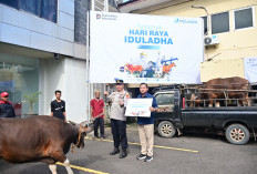 Pelindo Group Regional 2 Palembang Salurkan 19 Hewan Kurban, Perkuat Kepedulian dan Kebersamaan dengan Masyara