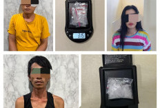 Satu Perempuan dan Dua Lelaki Edarkan Sabu,  Ditangkap Polres OKU Selatan