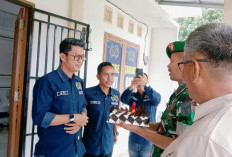 Kodim 0402/OKI Sebut sudah Terjalin Baik, Sambangi PWI OKI Berikan Kue di Peringatan HPN 