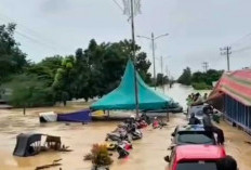Banjir di OKU Timur, 4 Kecamatan-23 Desa Terendam 