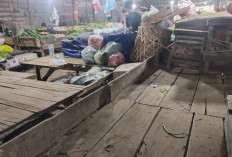 Lebaran ke-6, Pedagang Pasar Tradisional di Palembang Masih Libur