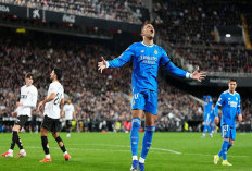 Menang Atas Valencia 2-0, Real Madrid Tempel Barcelona di Puncak Klasemen LaLiga