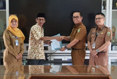 Serah Terima Jabatan Kepala SMAN 1 Indralaya  Utara Ogan Illr , Thohir Hamidi-Hapiyuddin