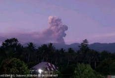 Gunung Dukono Kembali Erupsi, Status Waspada