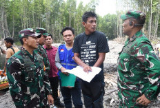 Danrem 044/Gapo  Pengerjaan Cetak Sawah Rakyat di Banyuasin Harus  Berkualitas