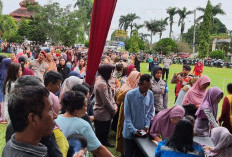 Polres Ogan Ilir Gelar Pasar Murah Bersama PT SPF untuk Stabilkan Harga Jelang Ramadan
