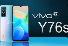 Vivo Y76s 5G : Disupport Performa Handal dengan Penyimpanan 256 GB