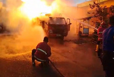 Truk Pengangkut Gas Melon Terbakar di Sukabumi, ini Penyebabnya