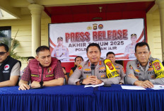 75 Kasus Peredaran  Narkoba di Ungkap Polres  Ogan Ilir Selama Tahun 2025